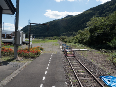 JR岩泉線岩手和井内駅